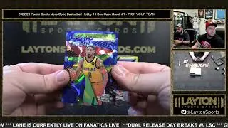 202223 Panini Contenders Optic Basketball Hobby 10 Box Case Break #1   PICK YOUR TEAM