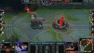 &spades; SEASON 5 &spades; || Gambit Gaming vs ROCCAT EU LCS Spring 2015 Week 6 Day 2  GMB vs ROC W6D2G4