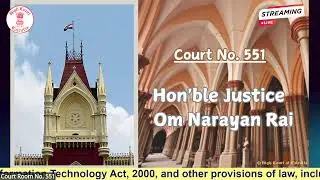 30 January 2026 | Court No. 551 | Live Streaming of the Court proceedings.