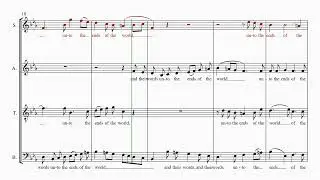 Handel's Messiah Part 39 - Their sound is gone out  - Soprano practice part