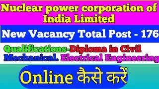 Npcil Vacancy//New Vacancy