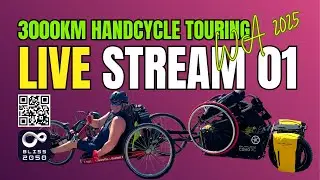 LIVESTREAM - Handcycling WA 2025 - 3000km
