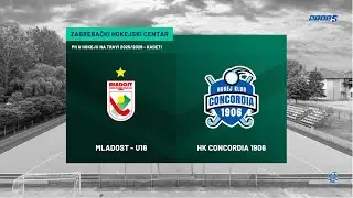 U16 * HAHK Mladost - HK Concordia 1906 * DPH 2025/2026, 3. kolo *