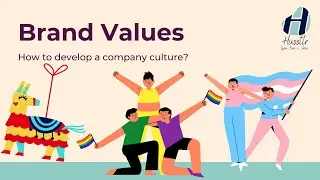 Husstlr in English | Develop your company culture with #brand values #husstlr #branding #freecourses