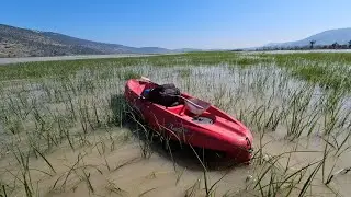 Kayaking flooded Beit Netofa Valley חתירה בקיאק בבקעת בית נטופה המוצפת