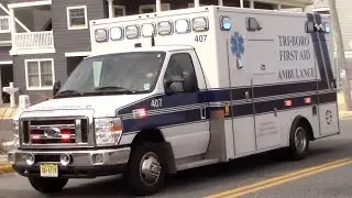 Tri Boro First Aid Squad Ambulance 407 Responding 9-19-24