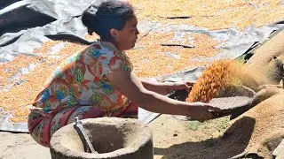 Activities of the Monpas in Thembang village in Arunachal Pradesh