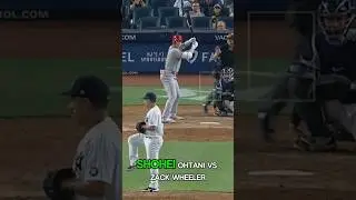 &ldquo;Shohei Ohtani VS Zack Wheeler &ndash; MLB&rsquo;s ultimate showdown!&rdquo;#shorts #baseball
