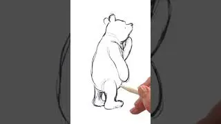 Relaxing art ASMR Winnie the Pooh