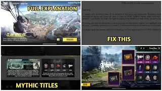 New Clan Shop is here 😍 Get Free Mythic Title & Mythic Emblem 🔥 New Clan Rivalry Event Explain