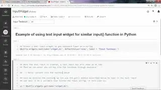 526 Week 07 Input Widget for Databricks