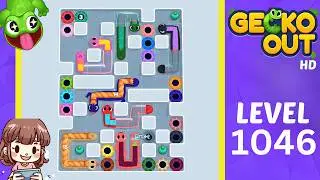 Прохождение уровня 1046 игры Gecko Out.