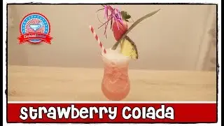 Strawberry Colada Cocktail selber machen 🍹