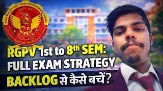 Honest Exam Preparation Guide | Tips, Guide, Smart Hacks | Must Watch | RGPV EXAM TIPS |