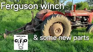 Vintage Thursday. Ferguson winch and some new 35X parts