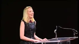 Yahoo! CEO Marissa Mayer Opening Speech  | TechCrunch 2012 Crunchies Highlights