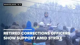 NY state corrections officers face deadline to return to work after deal announced to end strike