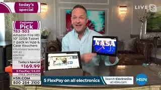 HSN | Electronic Connection featuring Amazon 10.03.2021 - 12 PM