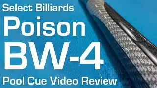 Poison BW-4 Pool Cue Video Review by Select Billiards