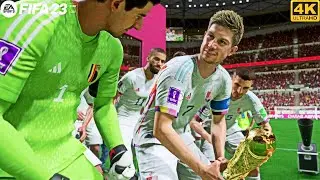 FIFA 23 - Portugal vs Belgium - World Cup Final 4K Gameplay