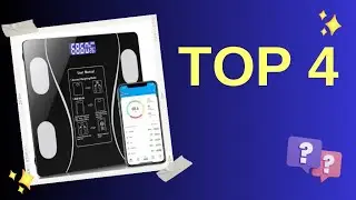 TOP 4:Meilleure Balance Pèse Personne Connectée 2023