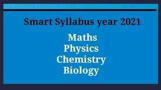 Smart Syllabus , Year 2021, Maths, Physics,Biology, Chemistry, Kpk Board