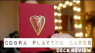 Cobra Playing Cards - Deck Review By Caroline Ravn