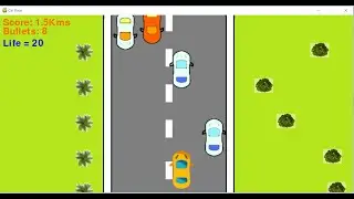 Car Race 2D Game using Python