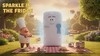 Sparkle in The Fridge - Calming Night-time Story about Turning Flaws into Magic