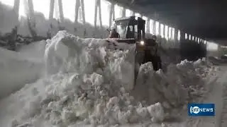 Snow clearing work on Salang Highway | جریان عملیات برف&zwnj;روبی در شاهراه سالنگ