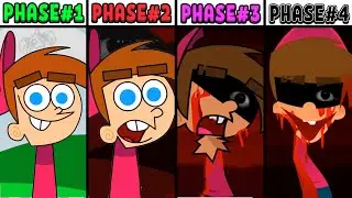 All Phases in New Incredibox Sprunki Oc of Timmy Turner: From Phase 1 to Phase 4