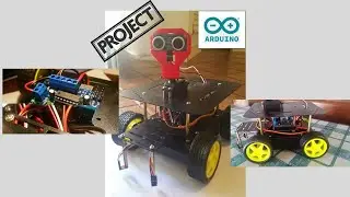 Arduino Smart Robot Car - Self driving - Avoid obstacles - IR and SONAR sensing