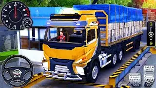 Dump Truck Hino 500 Driving in India - Truck Simulator Indonesia Simulator - Android GamePlay