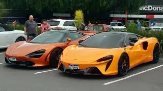 Duas McLaren's no Shopping Serrazul!!