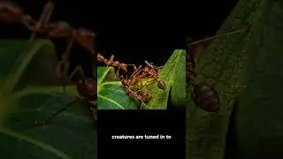 When ants are busy, rain is near