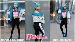 Cosplay & Wig Review: Qiyana True Damage (League of Legends) from L-email Wigs