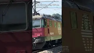 Korszerűs&iacute;tett dupla Re 420 emeletes kocsikkal a cs&uacute;csidőben #train  #vas&uacute;t  #trainspotting #sbb