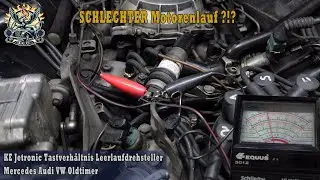 KE-Jetronic Ansteuerung Prüfung Leerlaufdrehsteller - Schlechter Motorenlauf?!?