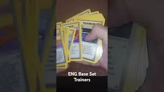 Pok&eacute;mon English Base Set Trainer Cards