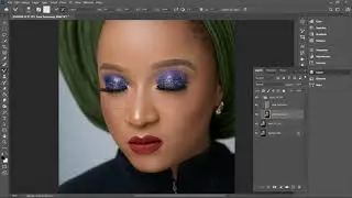 How to retouch a picture using the mixture brush