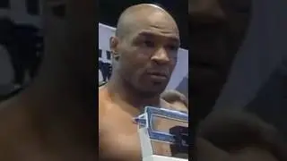 Mike Tyson opponent Black Rhino was terrifed to fight🥊💥🤣 #shorts #boxing #funny