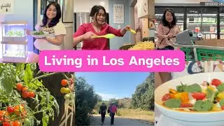 Home Garden, Harvest, Food and Filipino Living in Los Angeles Vlog 🌱🍅🥗  #homegarden #losangeles