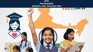 UPSC PIB Series | National Girl Child Day 2025