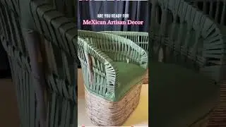 100% Mexican Artisan Equipal Chair #homedecor #Mexican decor #interiordesign #boho #interiordesigner