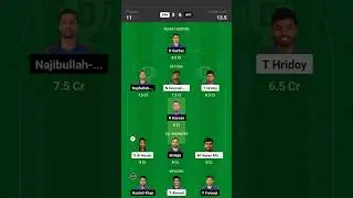 Dream11 And Vision11 Bangladesh Vs Afganistan Fantasy Cricket Safe win#cricket#today #match#worldcup