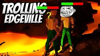 Trolling F2P Pkers at Edgevill | The Safe is real LOL- F2P Pking [OSRS]