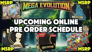 MAJOR!! Mega Evolution Pre Order DROPS?! MSRP Pokemon Cards At Walmart 