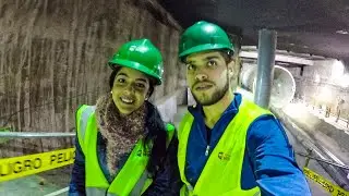 Así va el METRO SUBTERRANEO DE QUITO | TOUR EXCLUSIVO