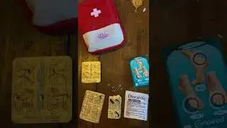MY FIRST AID KID FOR TRAVELLING