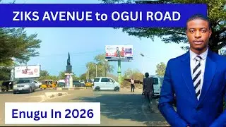ENUGU CITY TODAY 🇳🇬 | Saturday Morning Drive Through Zik&rsquo;s Avenue to Ogui Road